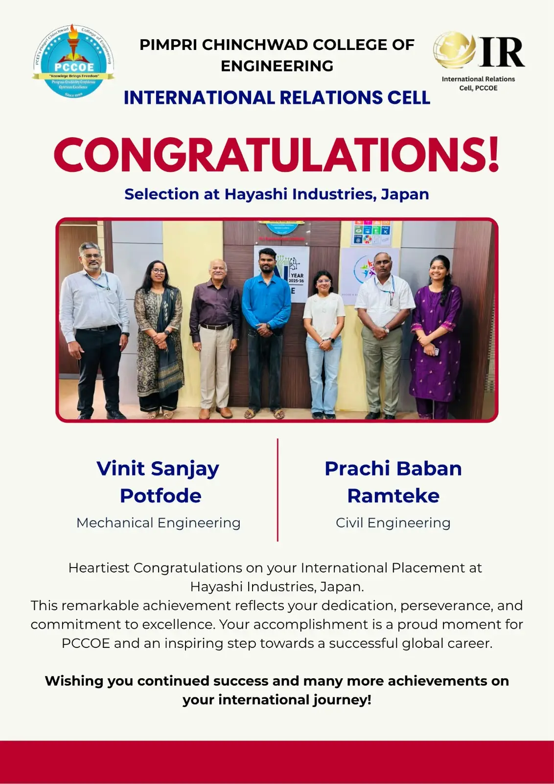 Congratulations-on-international-placement-at-hayashi-industries-japan